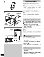 Preview for 2 page of Panasonic SB-AS100 Operating Instructions