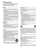 Preview for 2 page of Panasonic SB-AS35 Operating Instructions Manual