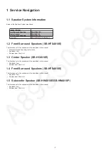 Preview for 2 page of Panasonic SB-HC4010E Service Manual