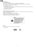 Предварительный просмотр 8 страницы Panasonic SB-HC750P Service Manual