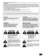 Preview for 3 page of Panasonic SB-HDX2 Operating Instructions Manual