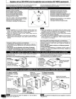 Предварительный просмотр 6 страницы Panasonic SB-HDX2 Operating Instructions Manual