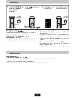 Предварительный просмотр 6 страницы Panasonic SB-HDX3 Operating Instructions Manual