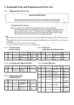 Предварительный просмотр 4 страницы Panasonic SB-HF3010GS Service Manual