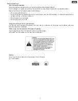 Предварительный просмотр 7 страницы Panasonic SB-HF650 Service Manual