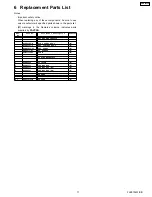 Предварительный просмотр 11 страницы Panasonic SB-HF650 Service Manual