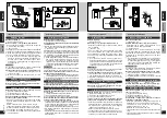 Предварительный просмотр 5 страницы Panasonic SB-HS100AE-K Operating Instructions Manual