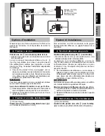 Предварительный просмотр 7 страницы Panasonic SB-HSX70 Operating Instructions Manual