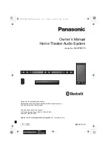 Panasonic SB-HTB570 Owner'S Manual предпросмотр