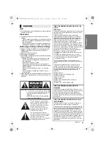 Предварительный просмотр 3 страницы Panasonic SB-HTB570 Owner'S Manual