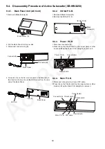 Предварительный просмотр 30 страницы Panasonic SB-HWA250GA Service Manual