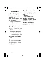 Предварительный просмотр 20 страницы Panasonic SB-HWA580 Owner'S Manual