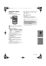 Предварительный просмотр 21 страницы Panasonic SB-HWA580 Owner'S Manual