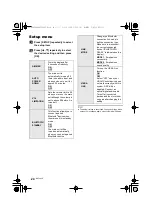 Предварительный просмотр 24 страницы Panasonic SB-HWA580 Owner'S Manual