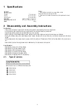 Предварительный просмотр 2 страницы Panasonic SB-MAX4000E Service Manual