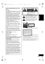 Предварительный просмотр 3 страницы Panasonic SB-NE5 Owner'S Manual