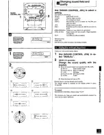 Предварительный просмотр 33 страницы Panasonic SB-PC70 Operating Instructions Manual