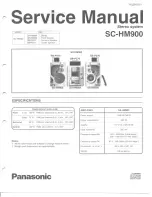 Предварительный просмотр 1 страницы Panasonic SB-PC70 Service Manual