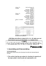 Preview for 3 page of Panasonic SB-W340E Service Manual