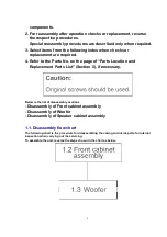Preview for 4 page of Panasonic SB-W340E Service Manual