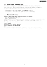 Preview for 5 page of Panasonic SB-WA101E Service Manual