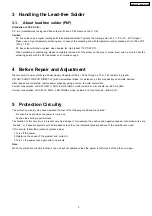 Preview for 5 page of Panasonic SB-WA15E Service Manual