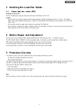 Preview for 5 page of Panasonic SB-WA17E Service Manual