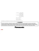 Preview for 4 page of Panasonic SB-WA330E Service Manual