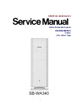 Preview for 1 page of Panasonic SB-WA340 Service Manual