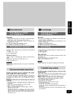 Preview for 11 page of Panasonic SB-WA50 Operating Instructions Manual