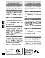 Preview for 14 page of Panasonic SB-WA50 Operating Instructions Manual