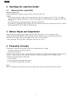 Preview for 4 page of Panasonic SB-WA535EE Service Manual