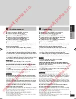 Preview for 7 page of Panasonic SB-WA800 Operating Instructions Manual