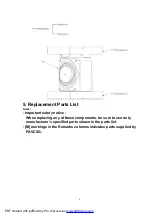 Предварительный просмотр 9 страницы Panasonic SB-WAK640P Service Manual