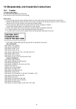 Preview for 30 page of Panasonic SB-ZT1GN Service Manual