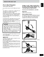 Preview for 3 page of Panasonic SBAS500 - SPKR,ACTIVE SUBWOOFE Operating Instructions Manual