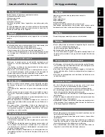 Preview for 7 page of Panasonic SBAS500 - SPKR,ACTIVE SUBWOOFE Operating Instructions Manual