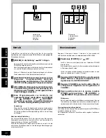 Предварительный просмотр 20 страницы Panasonic SBAS500 - SPKR,ACTIVE SUBWOOFE Operating Instructions Manual