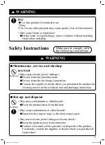 Preview for 5 page of Panasonic SBC-P245K User Manual