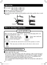 Preview for 16 page of Panasonic SBC-P245K User Manual