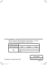 Preview for 28 page of Panasonic SBC-P245K User Manual