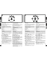 Предварительный просмотр 2 страницы Panasonic SBHS100A - SPEAKER SYSTEM - MULTI LANGUAGE Operating Instructions Manual