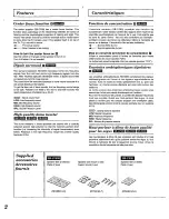 Предварительный просмотр 2 страницы Panasonic SBLV500 Operating Instructions Manual