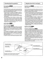 Предварительный просмотр 4 страницы Panasonic SBLV500 Operating Instructions Manual