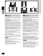 Предварительный просмотр 10 страницы Panasonic SBTP1000 - SYSTEM -MULTI LANG Operating Instructions Manual