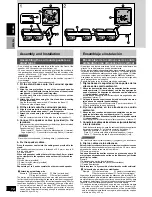 Предварительный просмотр 14 страницы Panasonic SBTP1000 - SYSTEM -MULTI LANG Operating Instructions Manual