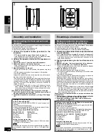 Предварительный просмотр 16 страницы Panasonic SBTP1000 - SYSTEM -MULTI LANG Operating Instructions Manual