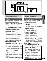 Предварительный просмотр 17 страницы Panasonic SBTP1000 - SYSTEM -MULTI LANG Operating Instructions Manual