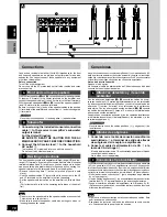 Предварительный просмотр 18 страницы Panasonic SBTP1000 - SYSTEM -MULTI LANG Operating Instructions Manual