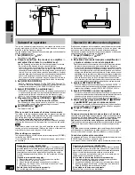 Предварительный просмотр 20 страницы Panasonic SBTP1000 - SYSTEM -MULTI LANG Operating Instructions Manual